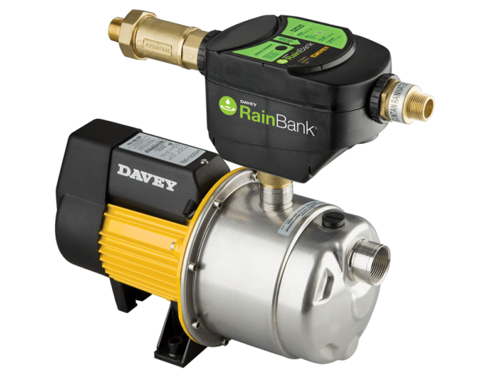 Davey Surface Mounted RainBank & Pump without Finger Float